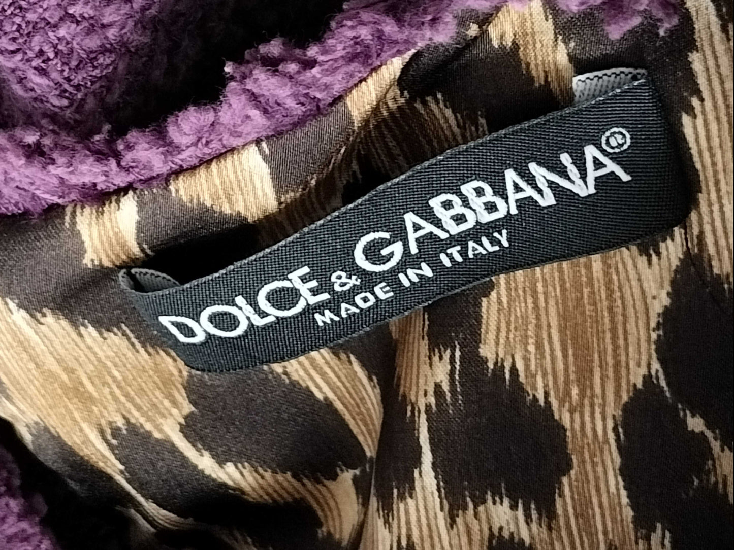 DOLCE&GABBANA Tweed Dress Dress