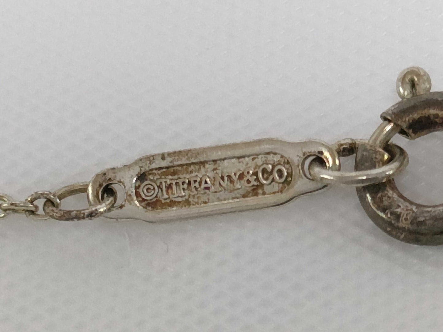 Tiffany & Co. Return to Double Heart Necklace, Ag 925 Necklace