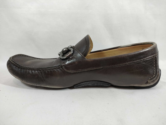 Salvatore Ferragamo Gancini Brown Business Shoes