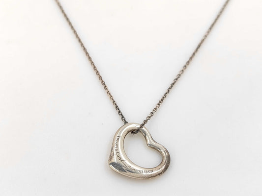 Tiffany & Co. Open Heart SV925 Necklace