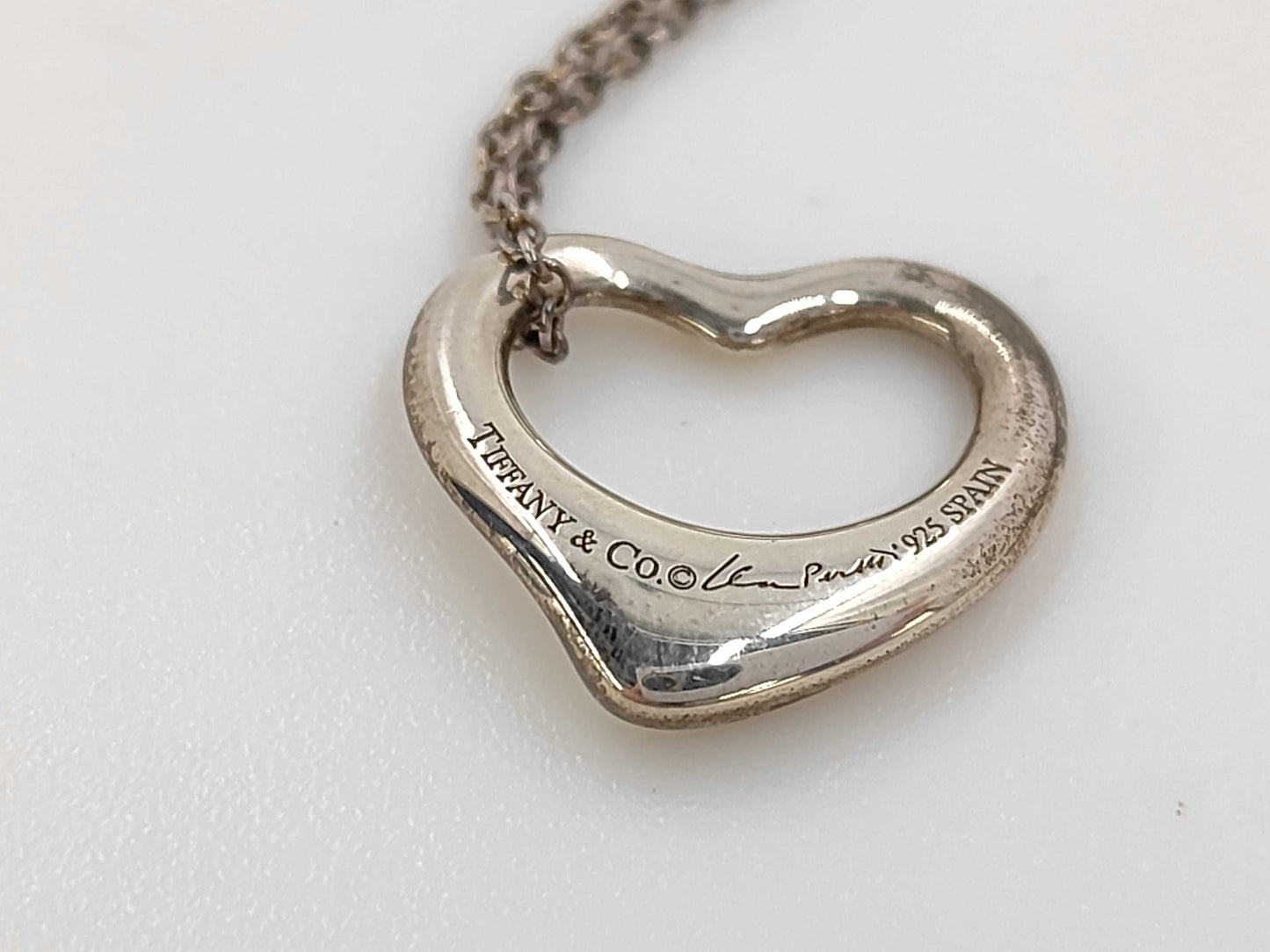 Tiffany & Co. Open Heart SV925 Necklace
