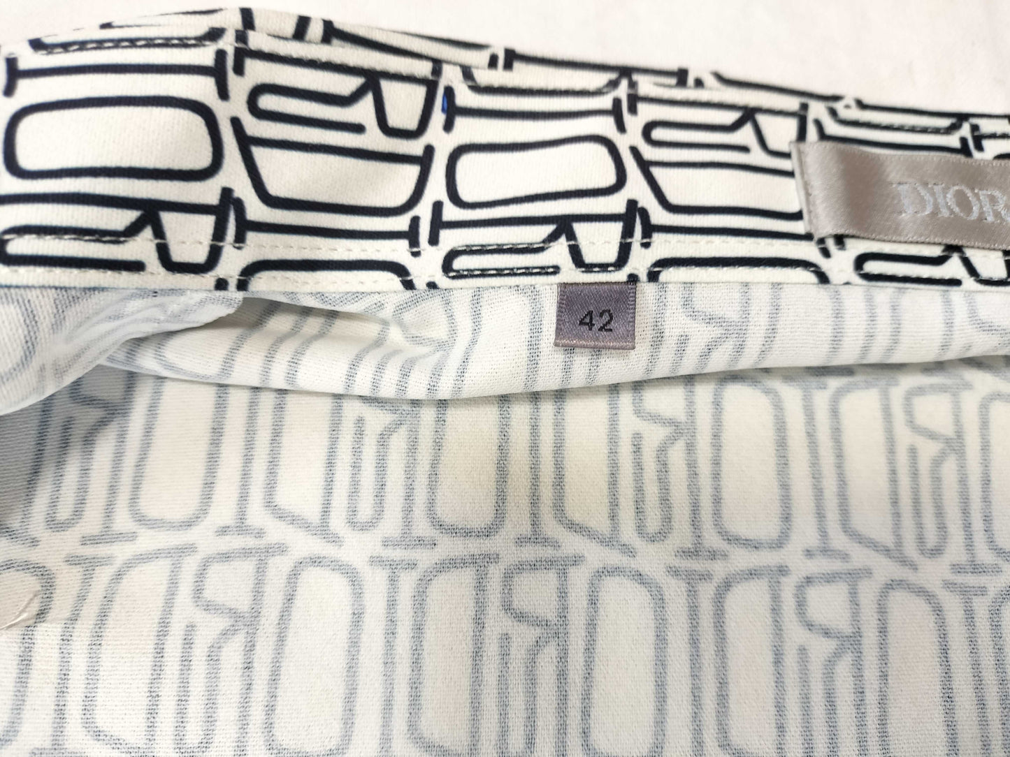 Dior all-over print shirt, made in Italy