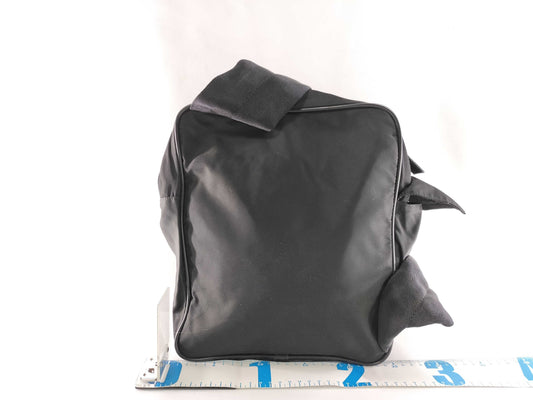 PRADA Nylon Tessuto Crossbody Shoulder Bag with Side Triangle Plate