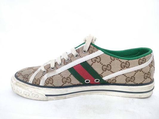 GUCCI GG Canvas Sherry Line Sneakers