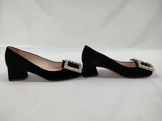 Roger Vivier Beaded Suede Pumps Pumps