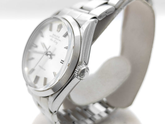 ROLEX 5500 2260315 Silver Dial Oyster Boys' Watch