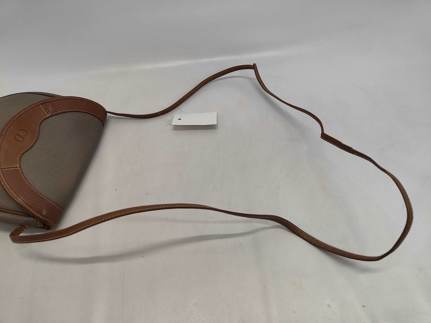 Dior CD Shoulder PVC x Leather Shoulder Bag