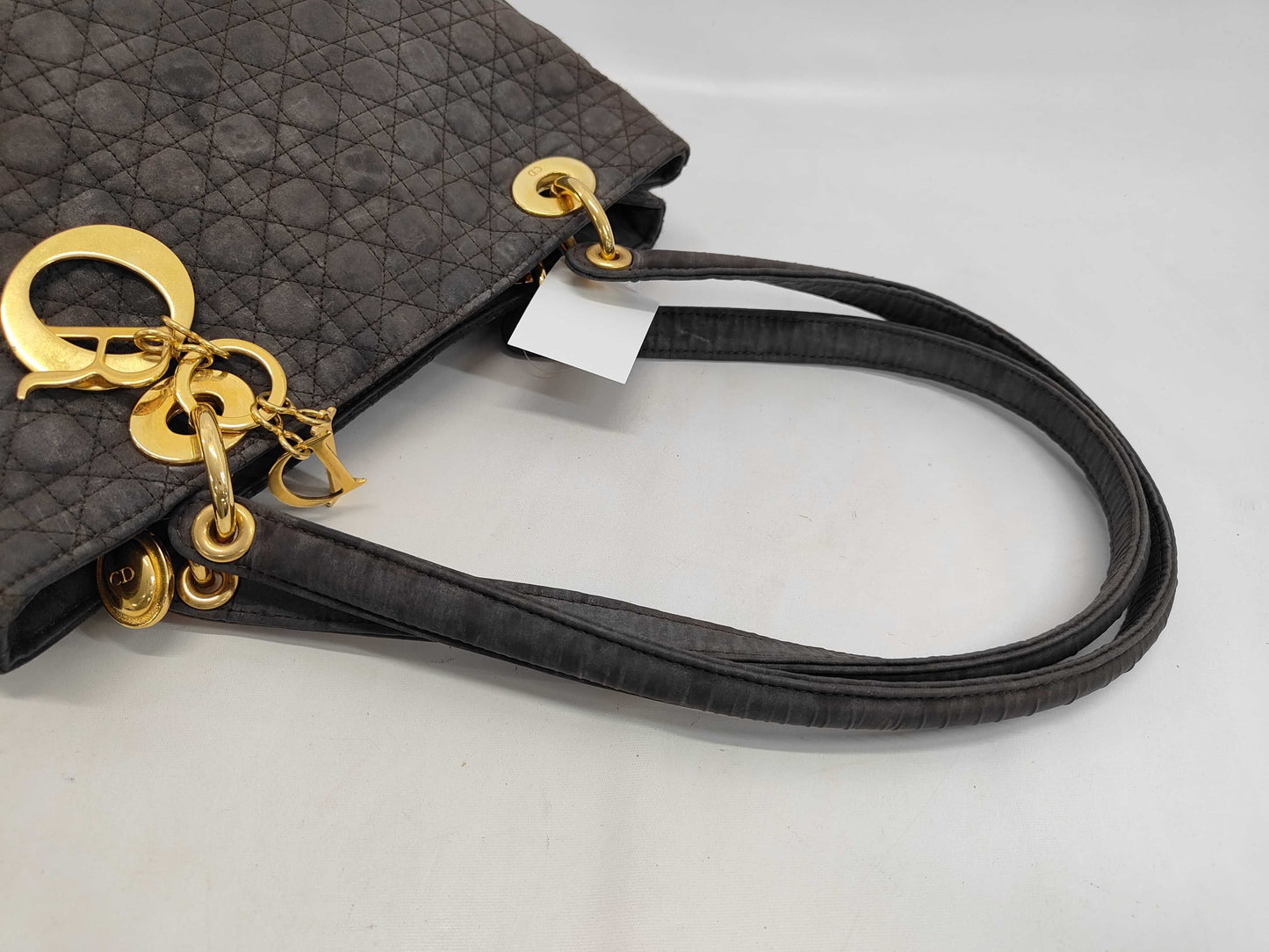 Dior Lady Dior Nylon Semi-Shoulder Bag