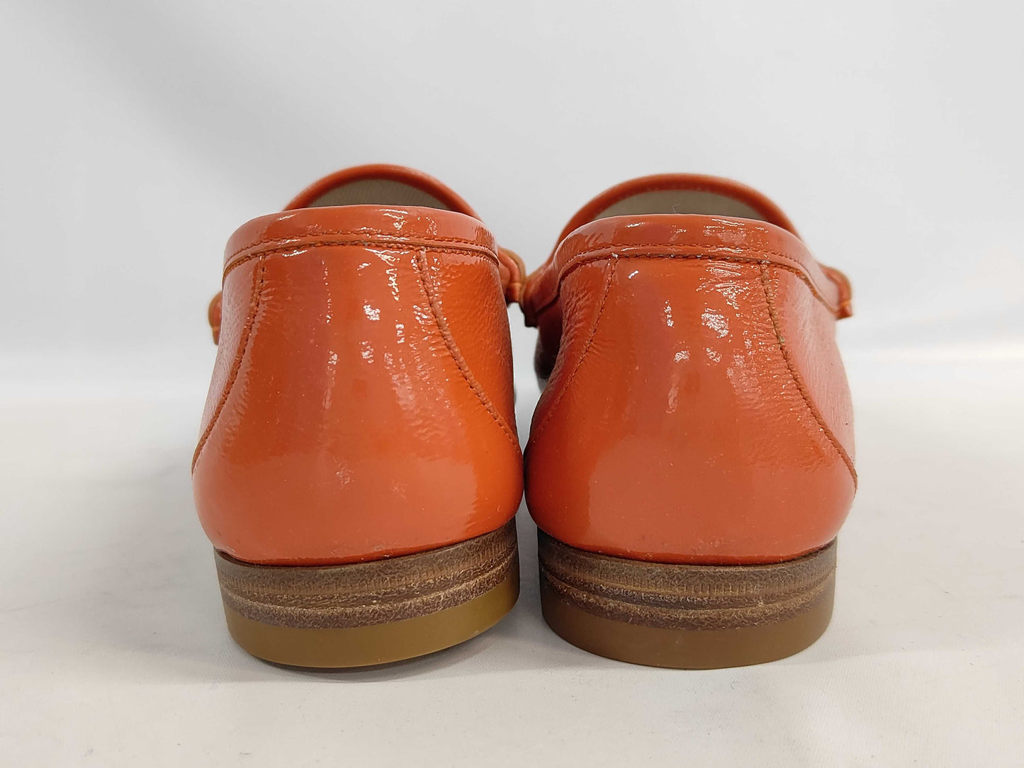 GUCCI Enamel Loafers