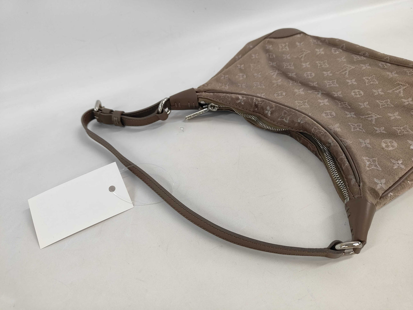 LOUIS VUITTON Monogram Satin Little Boulogne Pouch