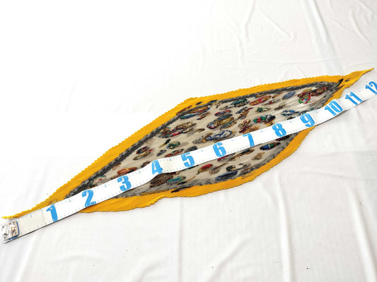 HERMES pleated scarf