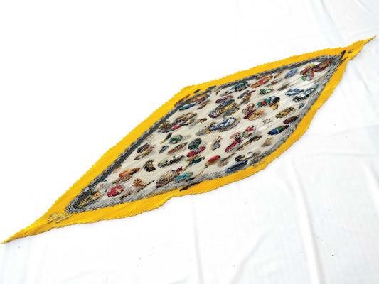 HERMES pleated scarf