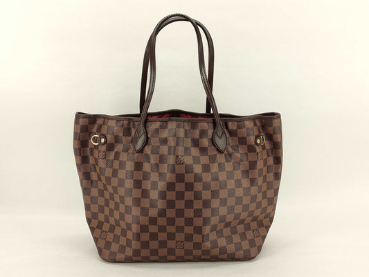 LOUIS VUITTON LV Damier Neverfull MM Tote Bag