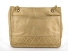 CHANEL Lambskin Matelasse Chain Tote Bag