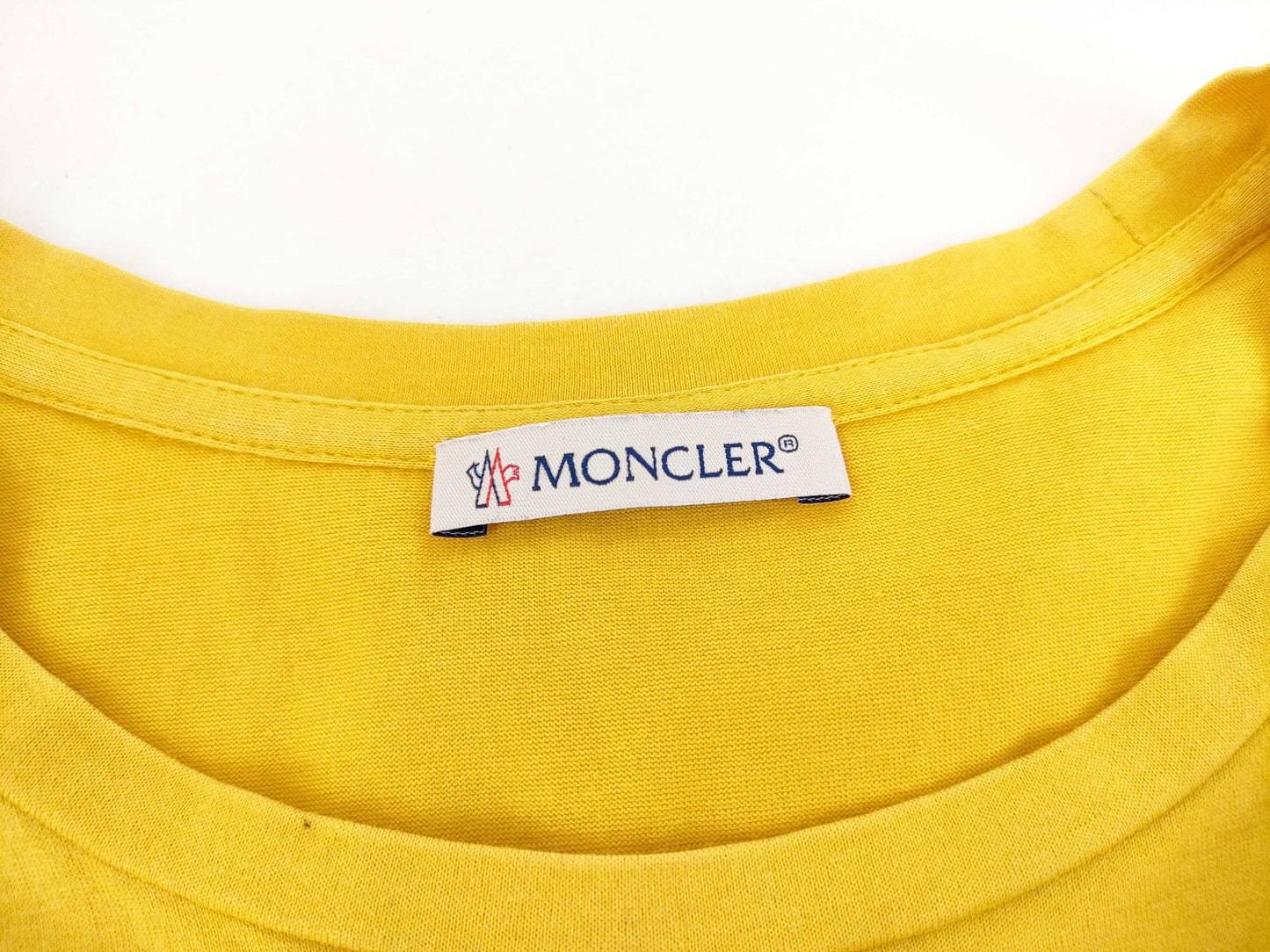 MONCLER Yellow XS T-shirt