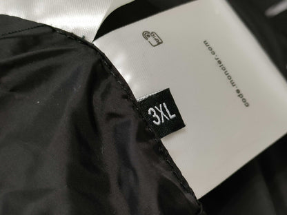 MONCLER Down Jacket Black 3XL ZIND 2015 6504 Jacket