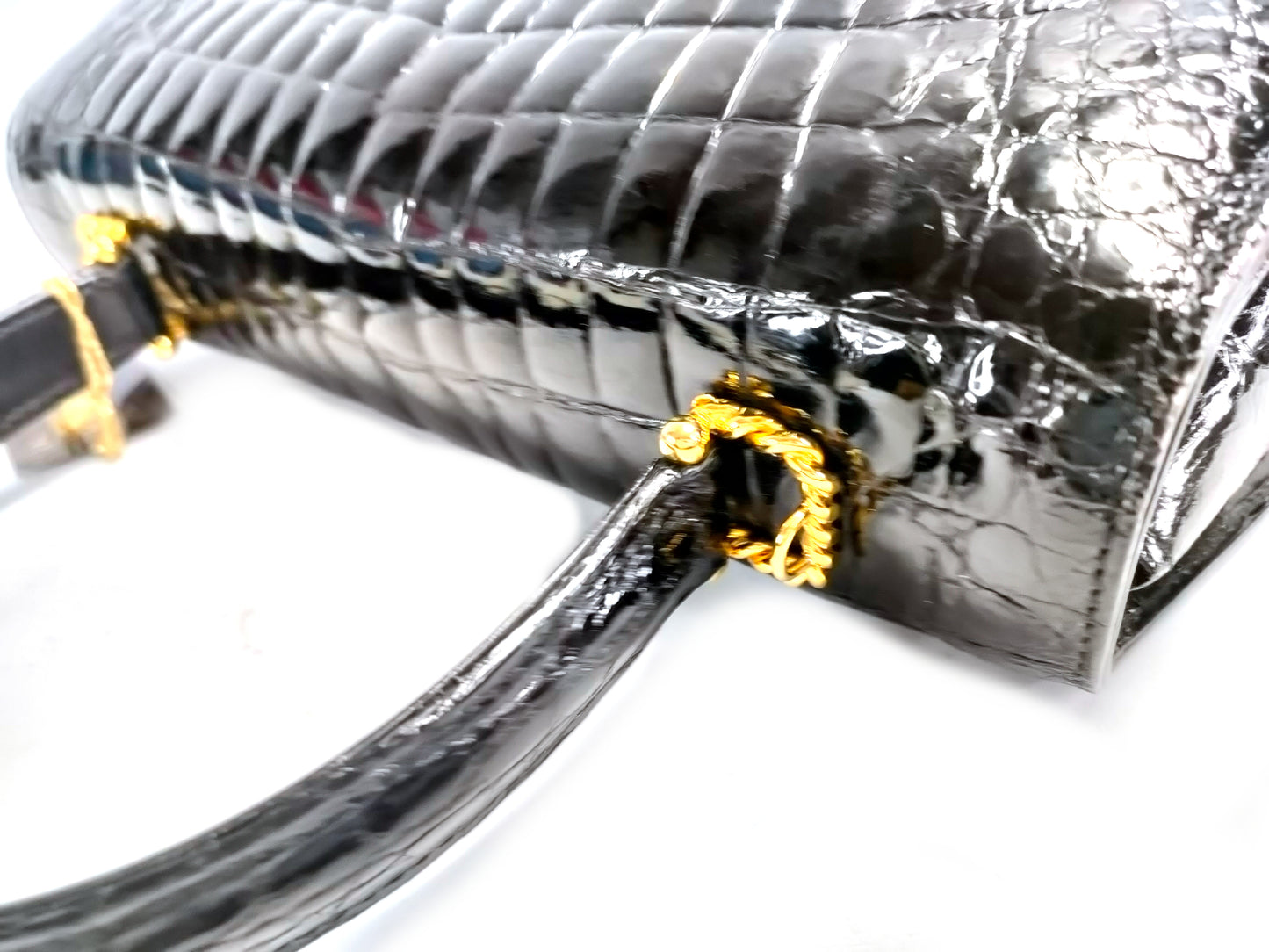 KWANPEN Crocodile Handbag Handbag