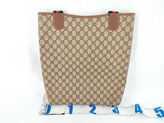 GUCCI GG Supreme Sherry Tote Bag