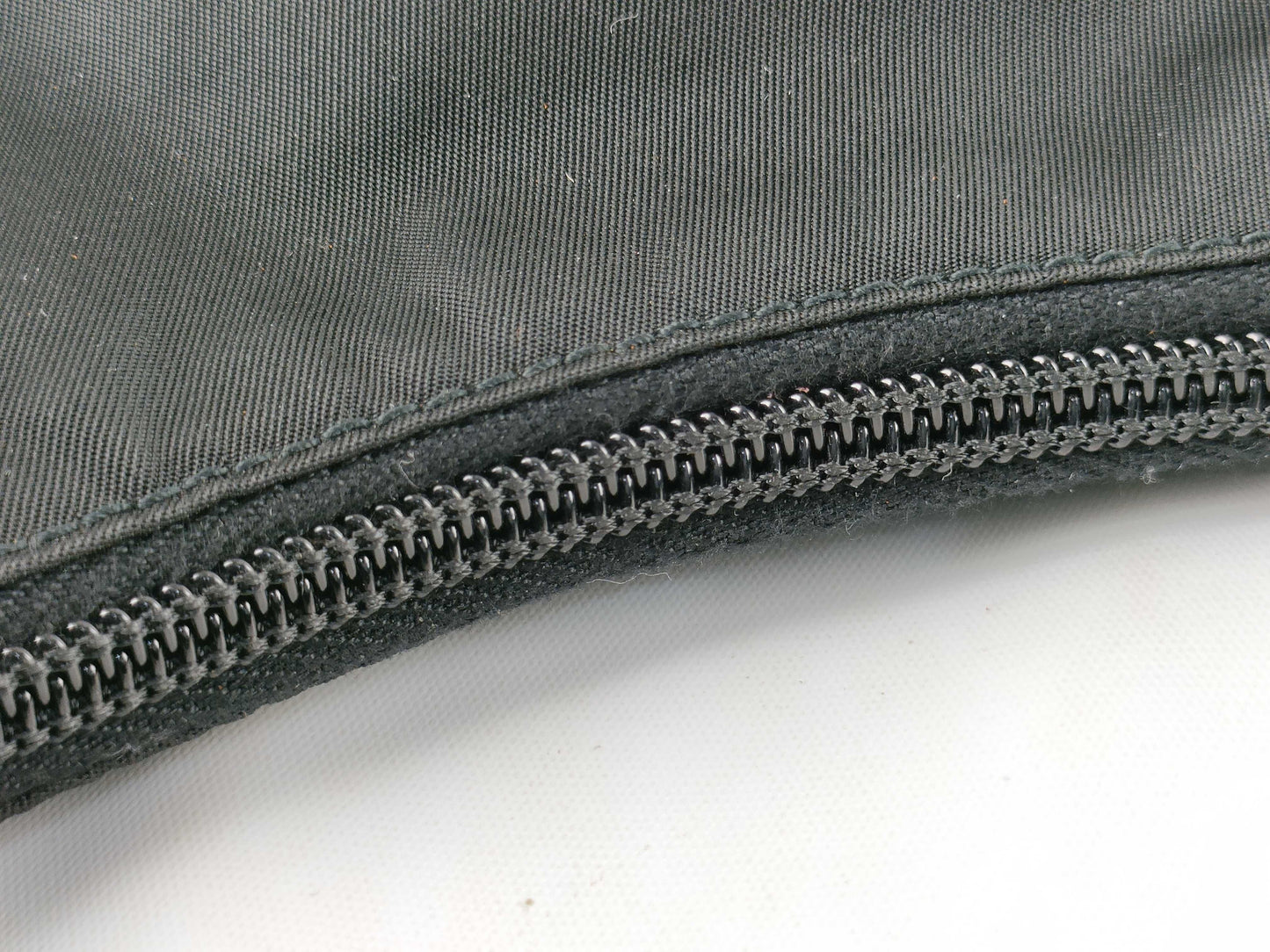 PRADA nylon one-shoulder black handbag