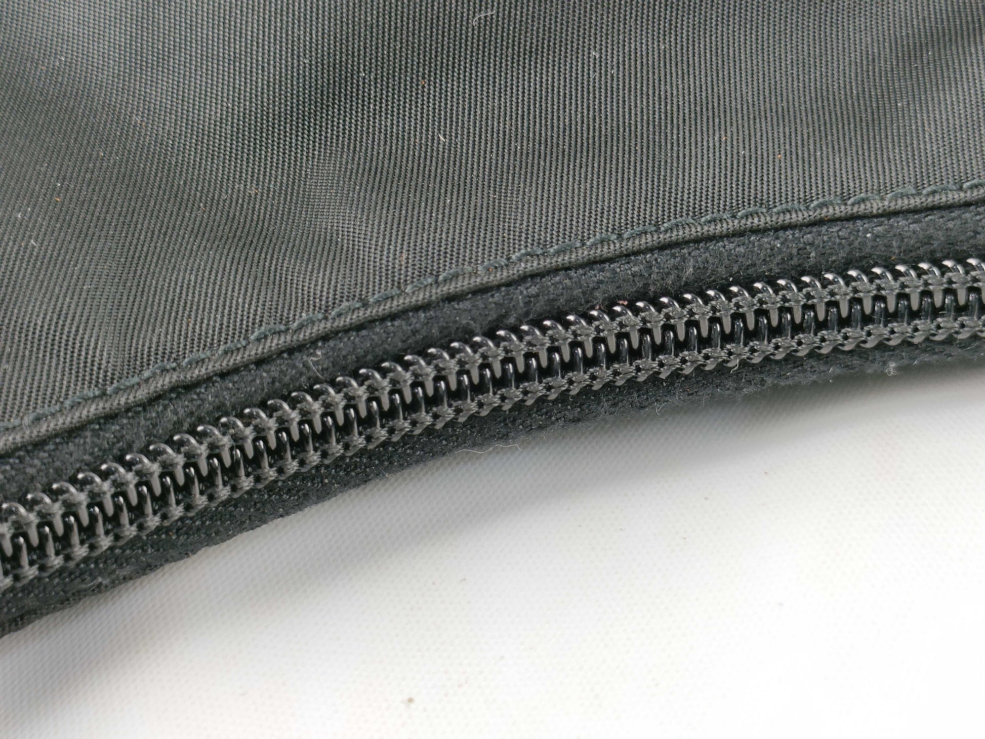 PRADA nylon one-shoulder black handbag