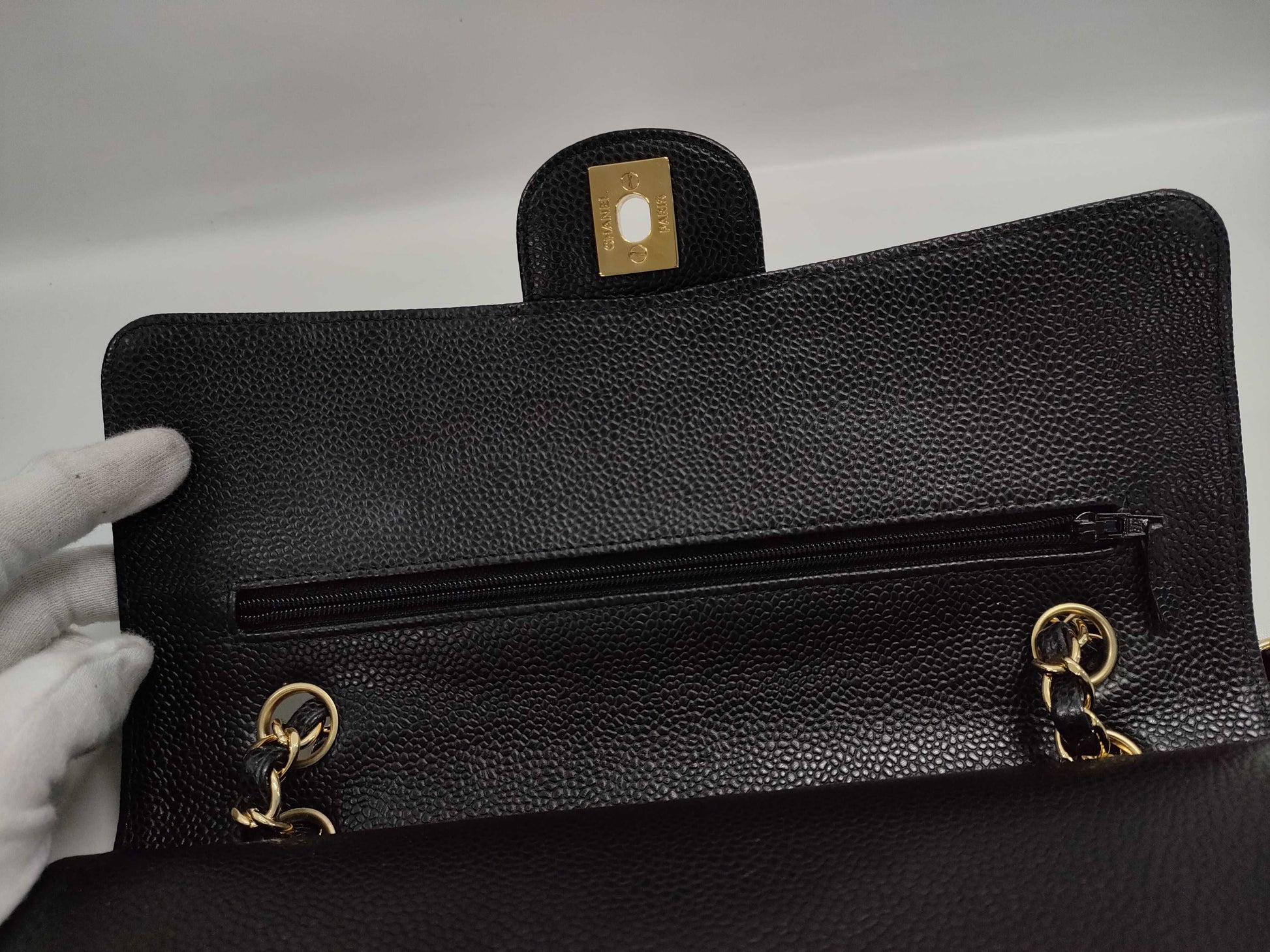 CHANEL Matelasse 25 Caviar Skin Shoulder Bag, 15th Series