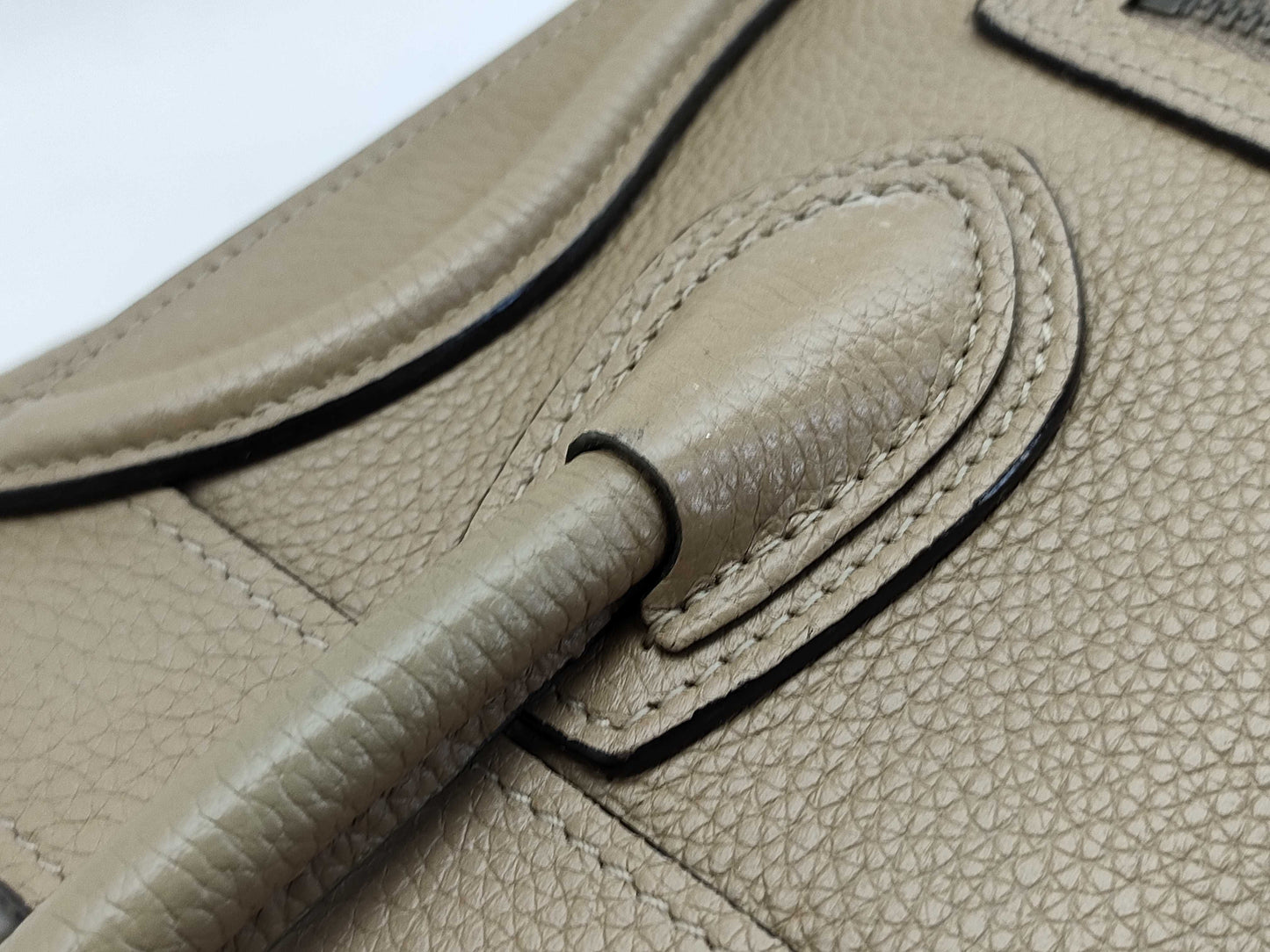 CELINE Luggage Nano Handbag