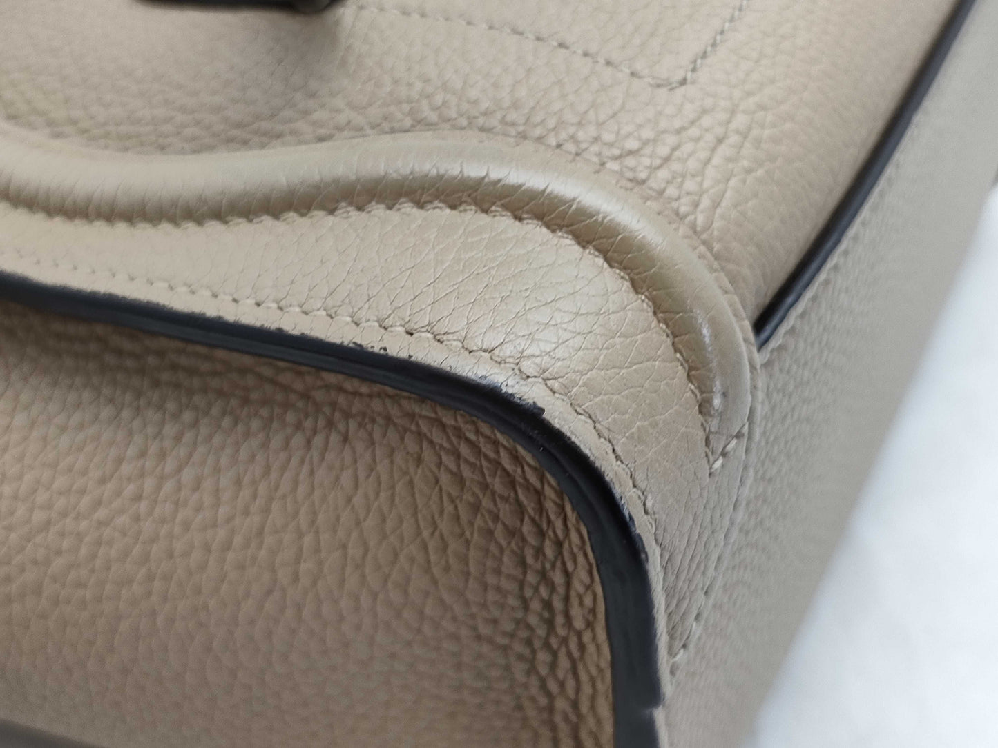CELINE Luggage Nano Handbag