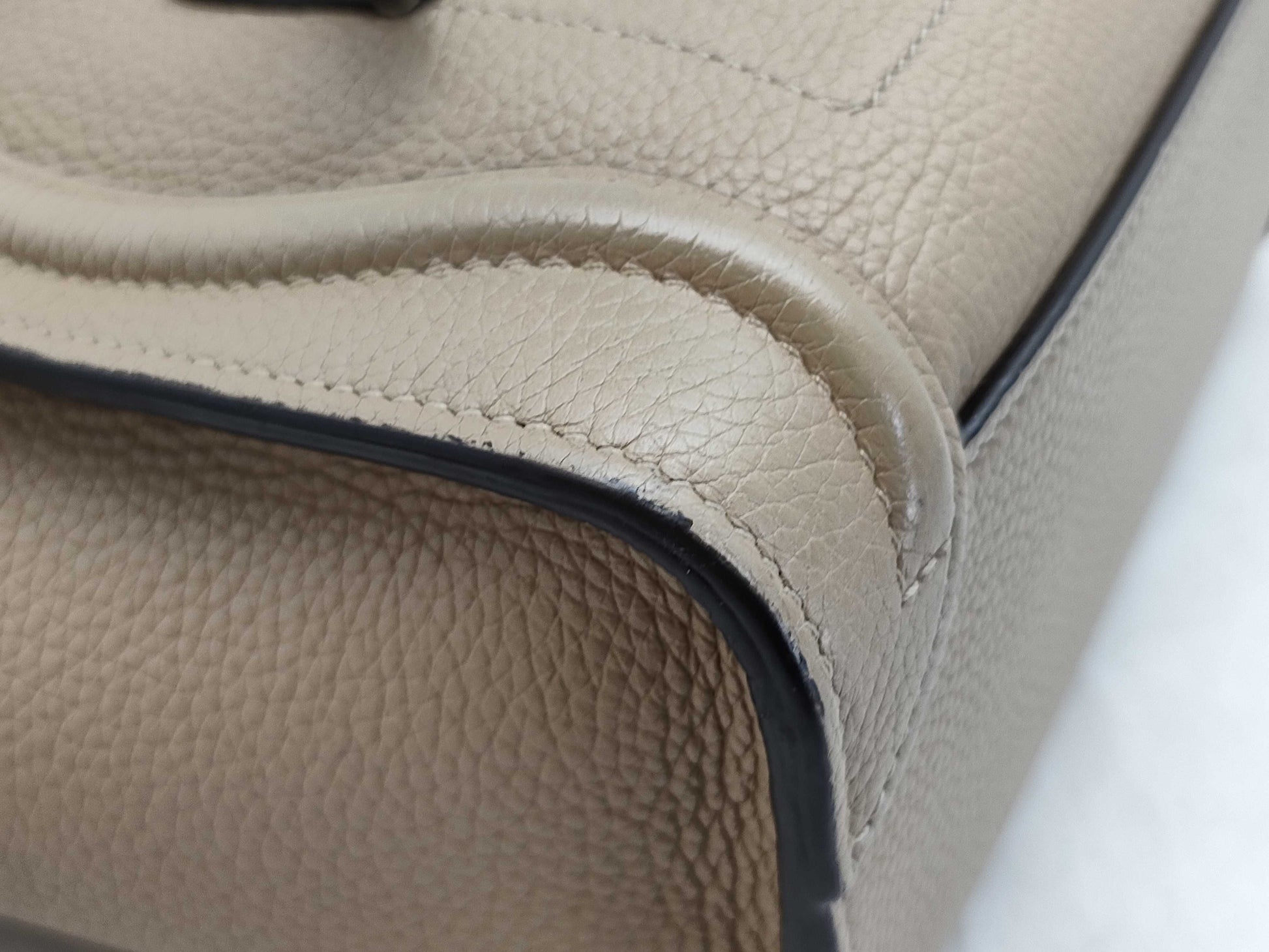 CELINE Luggage Nano Handbag