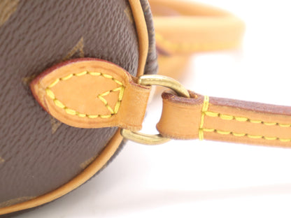 LOUIS VUITTON M81085 Monogram Nano Speedy Shoulder Bag