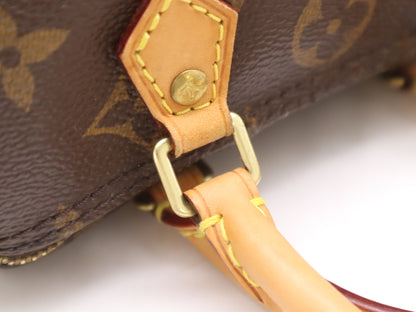 LOUIS VUITTON M81085 Monogram Nano Speedy Shoulder Bag