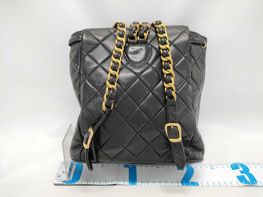 CHANEL Lambskin Matelasse Backpack