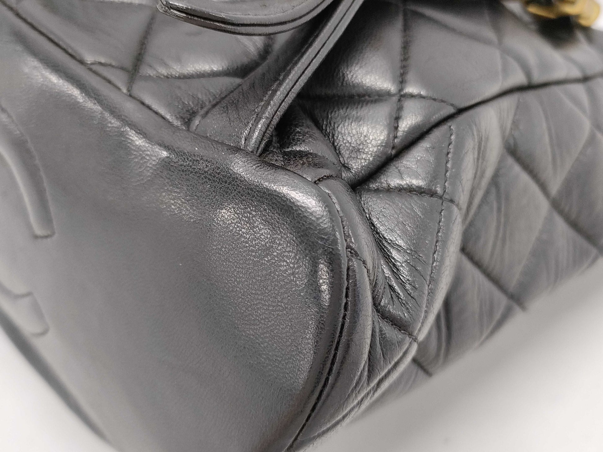CHANEL Lambskin Matelasse Backpack