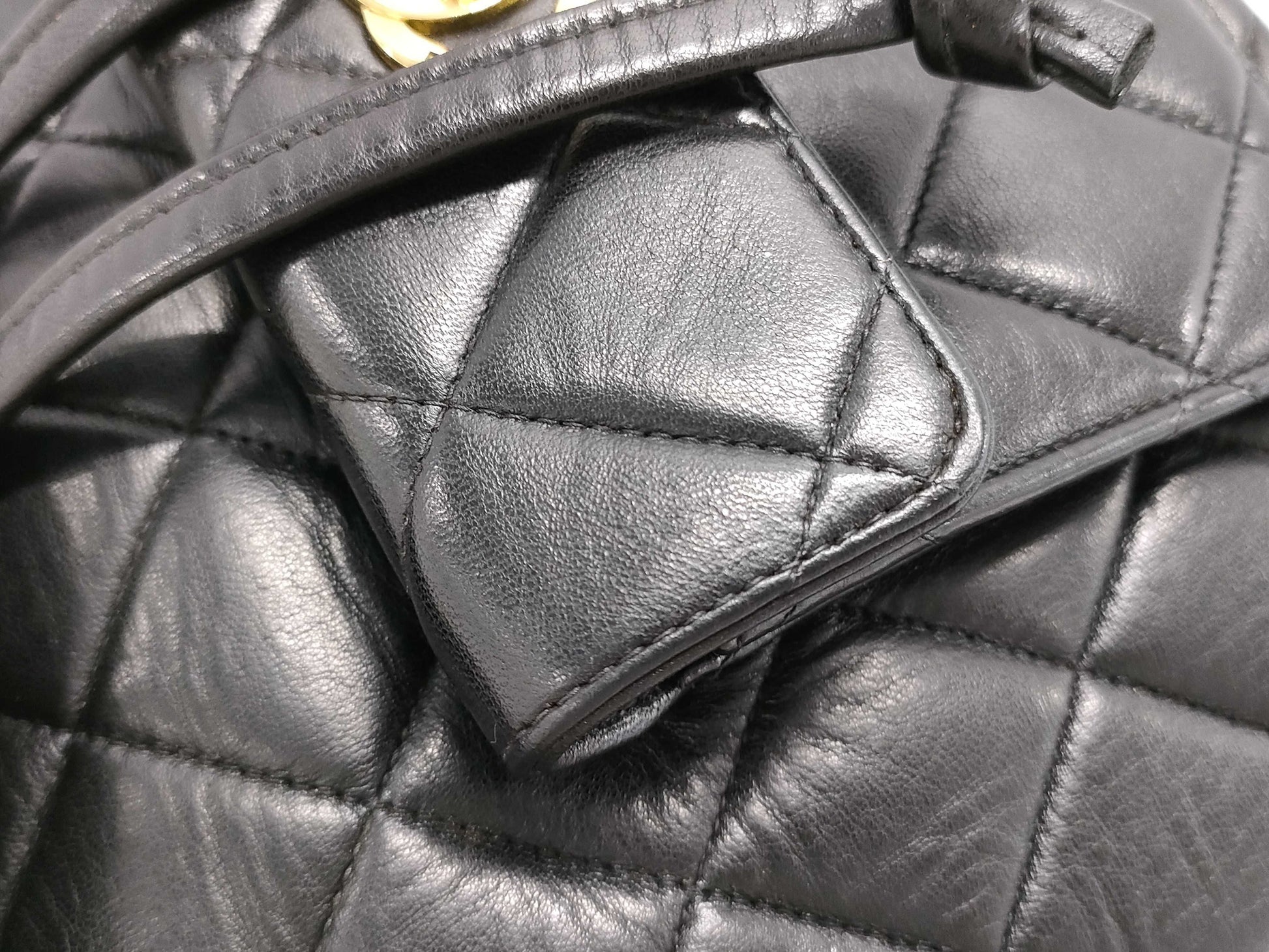 CHANEL Lambskin Matelasse Backpack