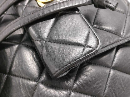 CHANEL Lambskin Matelasse Backpack