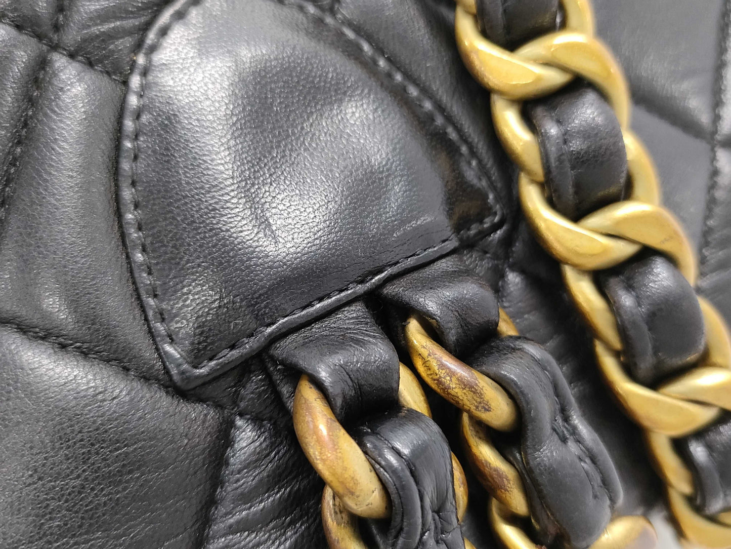 CHANEL Lambskin Matelasse Backpack