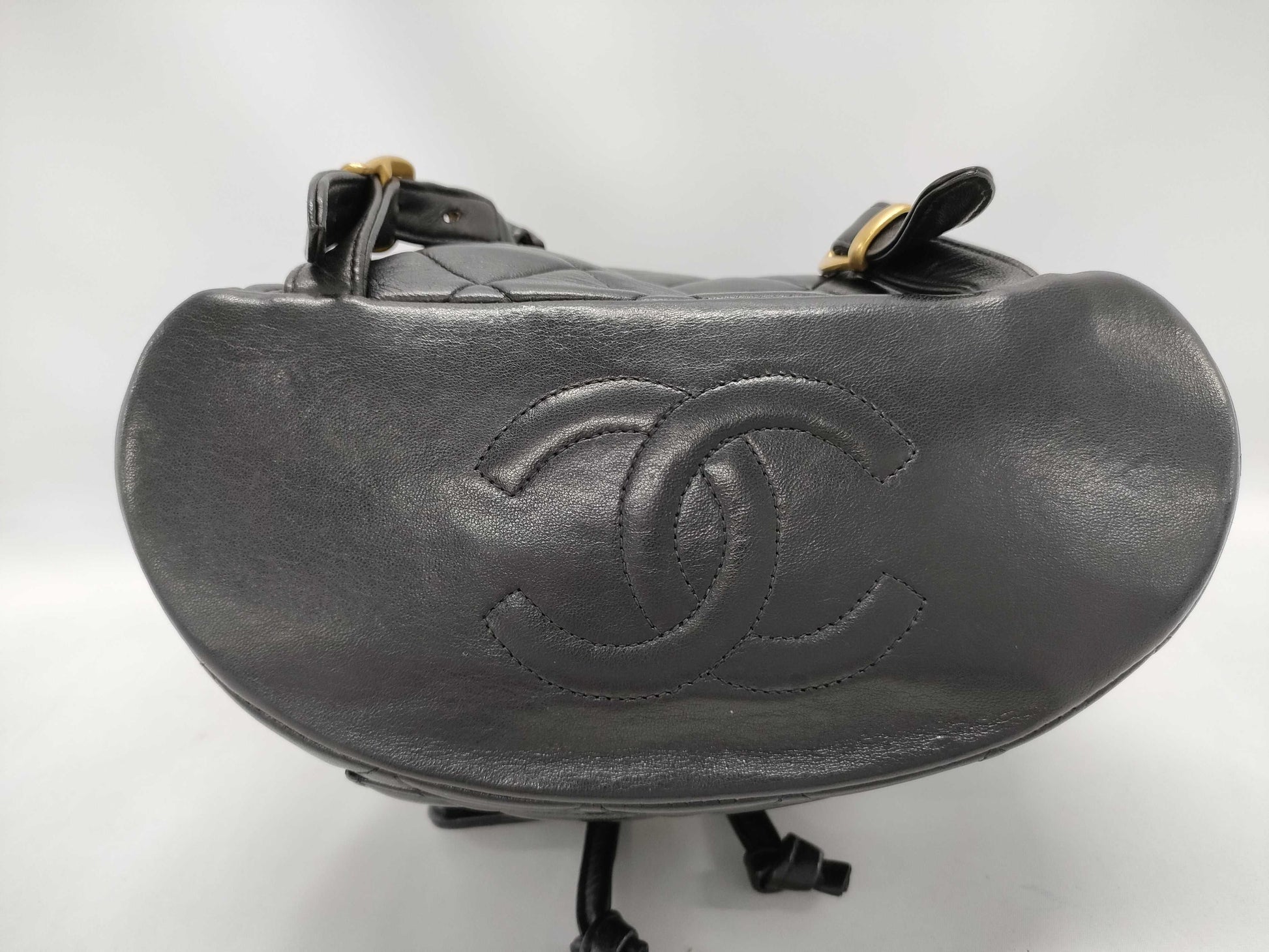 CHANEL Lambskin Matelasse Backpack