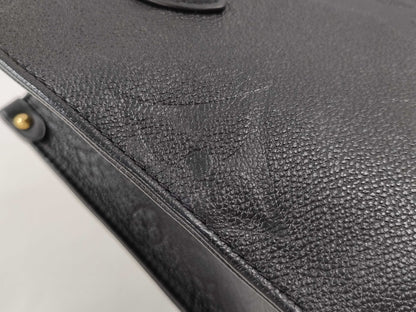LOUIS VUITTON M45653 Empreinte On-the-Go PM Noir Handbag