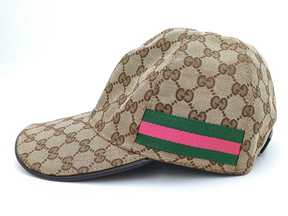 GUCCI GG Canvas Sherry Line Cap Other Accessories