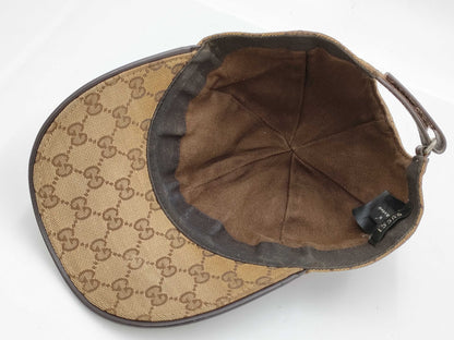 GUCCI GG Canvas Sherry Line Cap Other Accessories