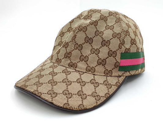 GUCCI GG Canvas Sherry Line Cap Other Accessories