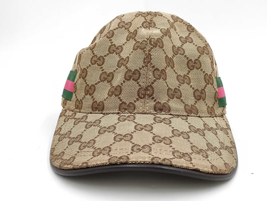 GUCCI GG Canvas Sherry Line Cap Other Accessories