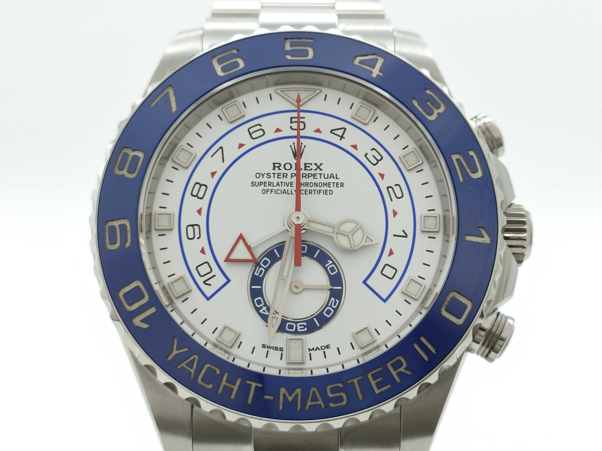 ROLEX Yacht-Master II 116680 90E8C881 White Men's Watch