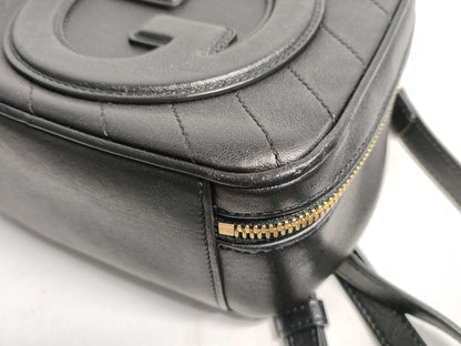 GUCCI Blondie Top Handle Bag 744434 Leather Shoulder Bag Handbag