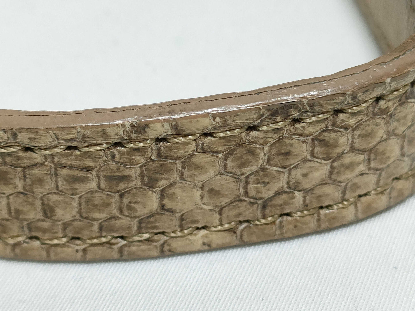 FENDI Mini Peekaboo Python 2-Way Handbag