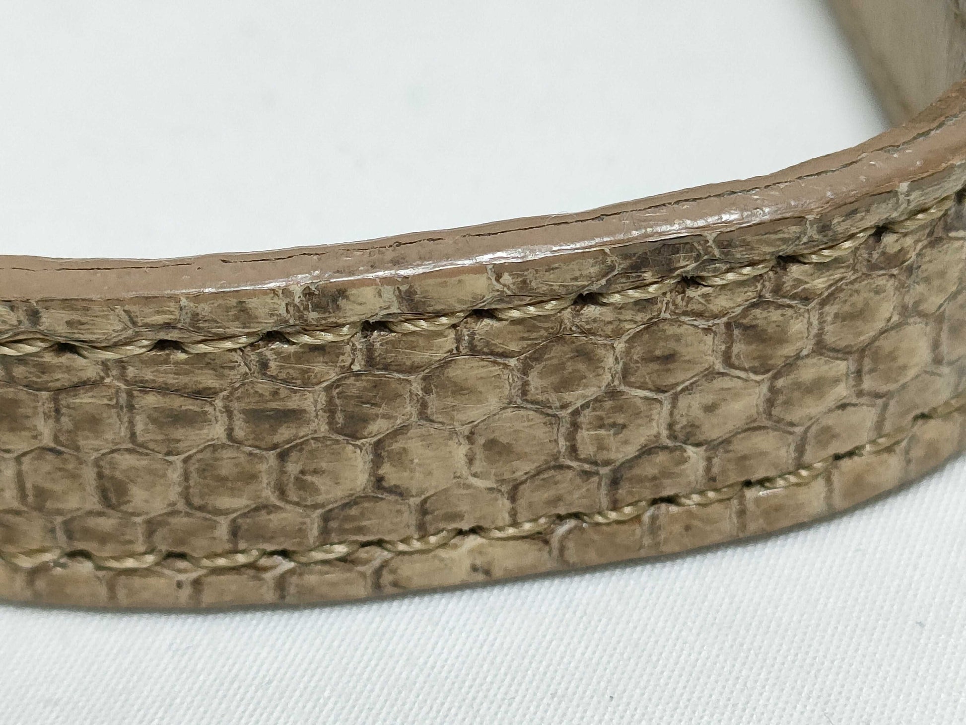 FENDI Mini Peekaboo Python 2-Way Handbag