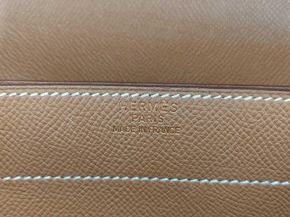 HERMES Kelly Depeche 38 Handbag Engraved □B Business Bag