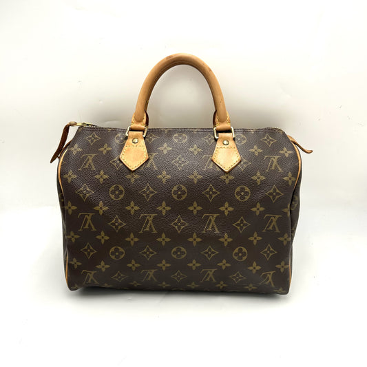 LOUIS VUITTON Speedy 30 Monogram Bag