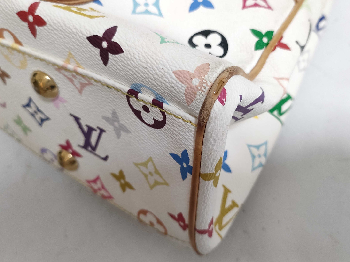 LOUIS VUITTON Monogram Multicolore Aurelia MM Tote Bag