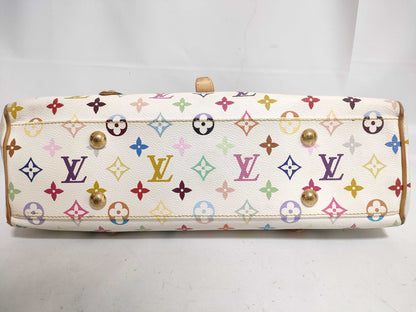 LOUIS VUITTON Monogram Multicolore Aurelia MM Tote Bag