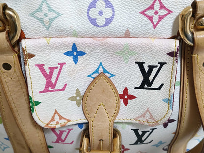 LOUIS VUITTON Monogram Multicolore Aurelia MM Tote Bag